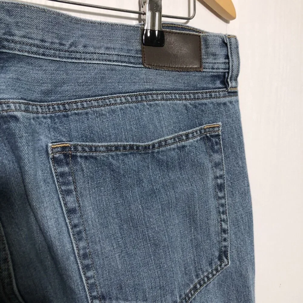 J.Crew Sutton Jeans Mens 34 30 Blue 100% Cotton Denim Straight Leg